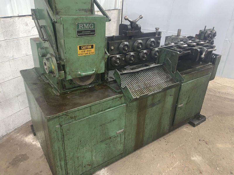 1/2" RMG MODEL SB-KS1207-02 TWO PLANE STRAIGHTENER WITH FEED: STOCK #12448