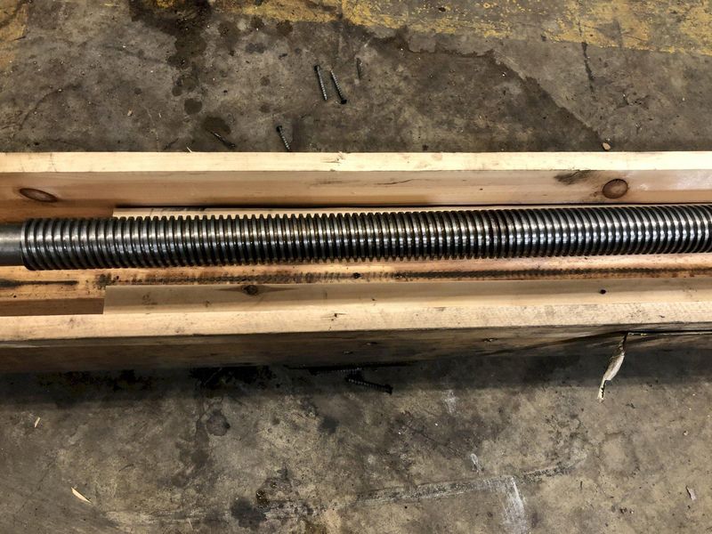 95-1/2" X 1-1/8" BALL SCREW: STOCK #14303