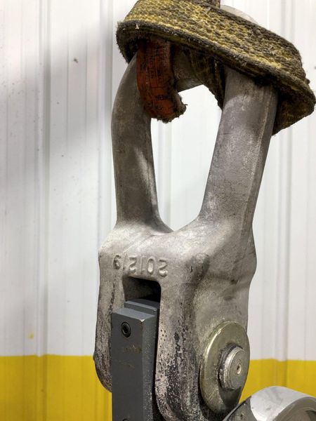50,000 LBS X 10" DILLON AP SERIES DYNAMOMETER CRANE SCALE: STOCK #17244