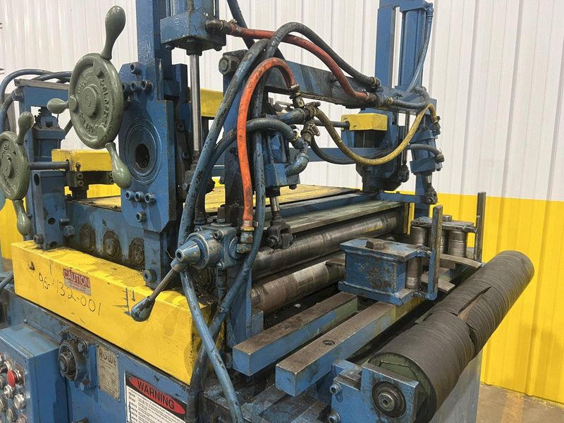 30" X .150" ROWE MODEL #SFDC 3-30 POWERED COIL STRIP STRAIGHTENER: STOCK #19804