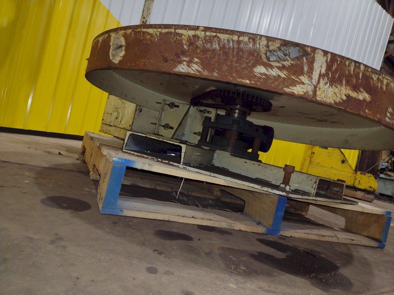 5000 LB X 42" DURANT MODEL #5025-42 R SERIES MOTORIZED HORIZONTAL PALLET DECOILER: STOCK #20261