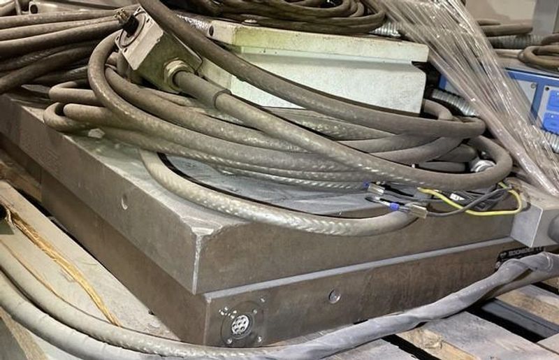14" x 29" TECNOMAGNETE MODEL #QX408UMK6 MAGNETIC SURFACE CHUCK & CONTROLS: STOCK #20551