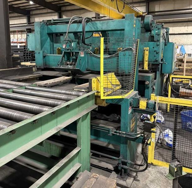 74" x 0.500" x 60,000# Herr Voss Cut To Length Line