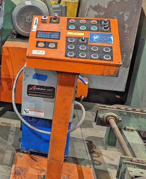 Tube Straightener and Cut-Off Machine, Komo Machine