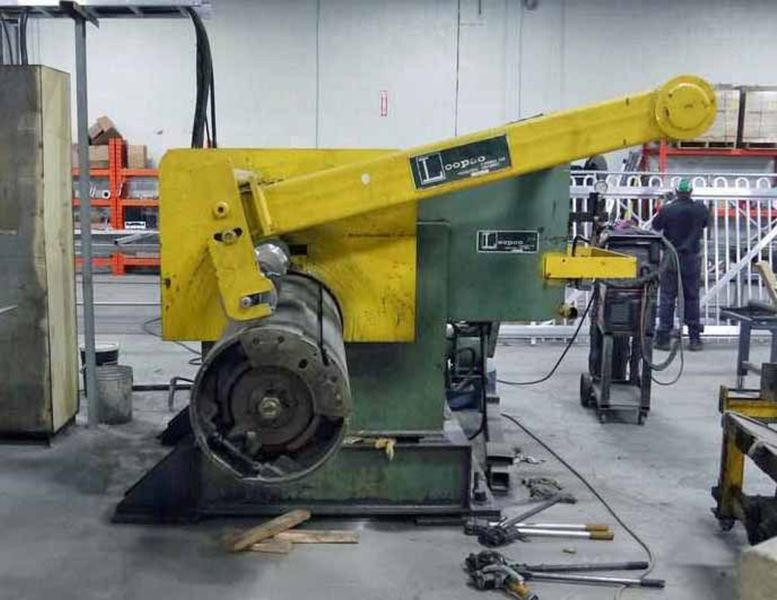60" x 7.00" x 40,000# Loopco Slitting Line