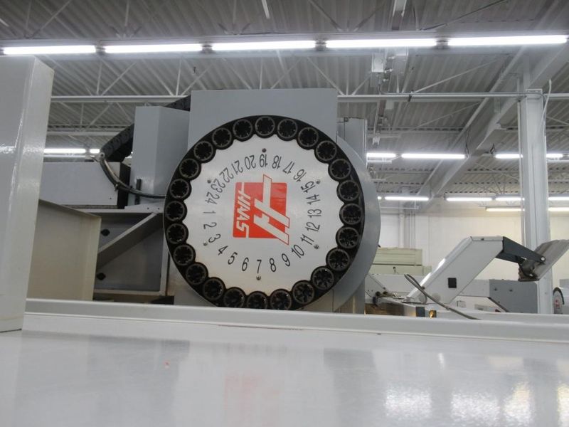 Haas VF-7D/40 CNC Vertical Machining Center, 24 Station ATC, 4th-Axis Brushless Drive, Programmable Coolant Nozzle, Chip Auger