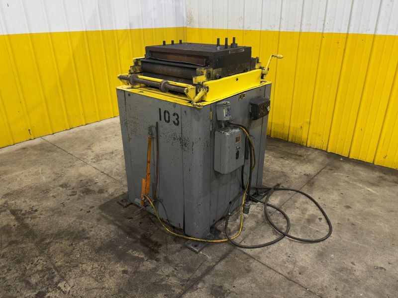 20" X .160" DURANT MODEL #HD-20 MOTORIZED COIL LEVELER STRAIGHTENER: STOCK #23244