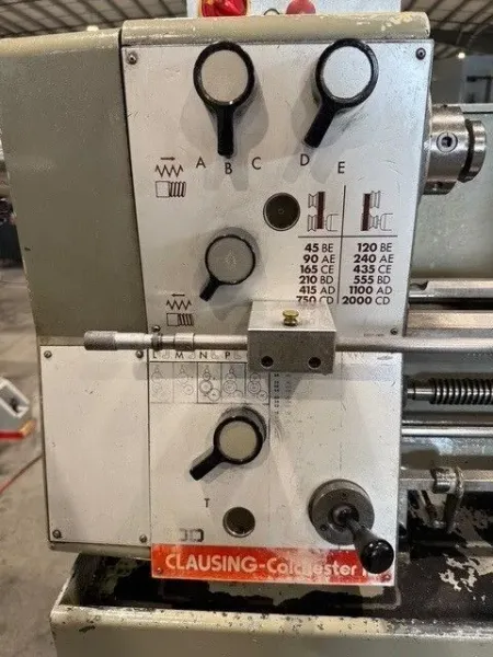 CLAUSING COLCHESTER 12” x 40” Engine Lathe ENGLAND #7560