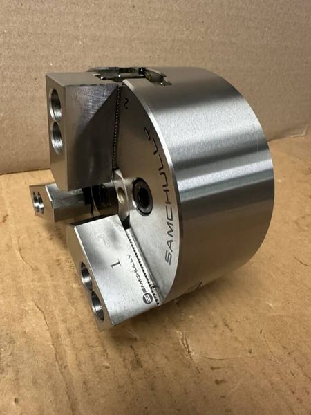 Samchully HS-05 High Speed 5″ 3-Jaw Hydraulic Power Chuck