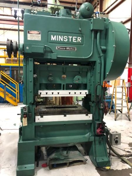 100 Ton, MINSTER P2-100-48 "Piece-Maker" Straight Side High Speed Press