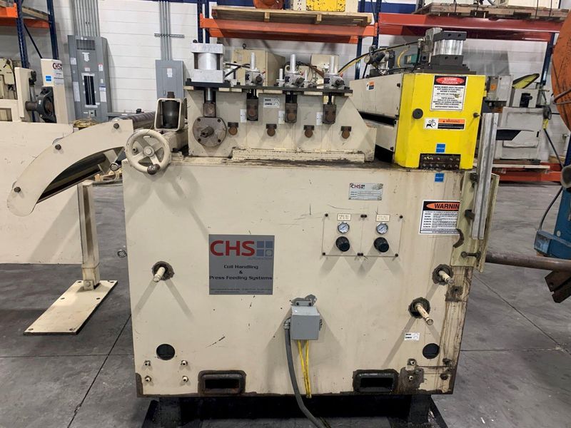 36" CHS Automation Model# DRFS-336 Servo Feed with Straightener, New 2010