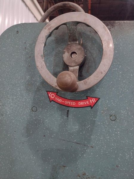 25 TON X 6' WYSONG MODEL #2572 MECHANICAL PRESS BRAKE: STOCK #23464