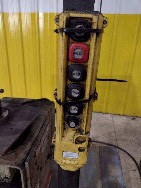 500 LB PANDJIRIS MODEL ALPHA 5-3 WELDING POSITIONER, 115 VOLT: STOCK #23361