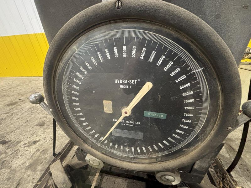 100,000 LBS HYDRA-SET MODEL F LOAD POSITIONER: STOCK #23173