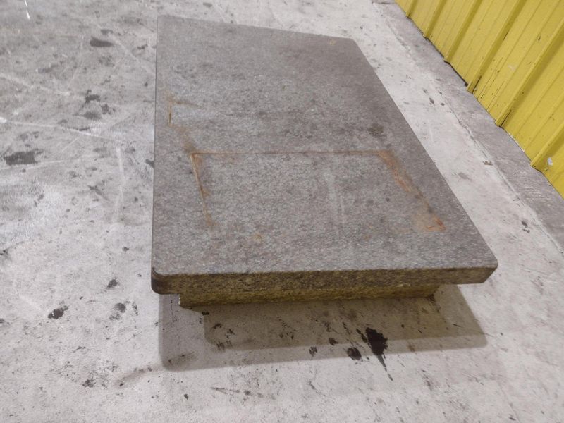 36" X 24" X 6" CHALLENGE PRECISION INSPECTION GRANITE SURFACE PLATE: STOCK 23107