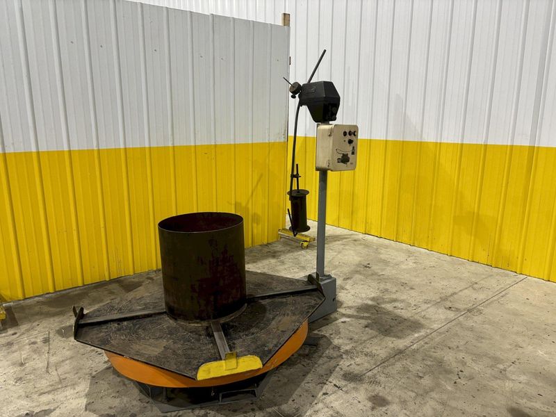 5,000 LBS X 48" DURANT MODEL #R5025-48 HORIZONTAL PALLETIZER COIL DE-COILER: STOCK #21946