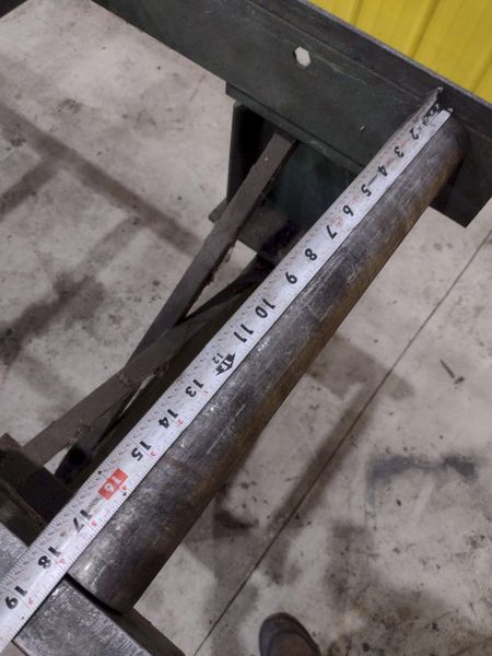 180" LONG X 19" WIDE X 39" ROLLER CONVEYOR: STOCK #21841