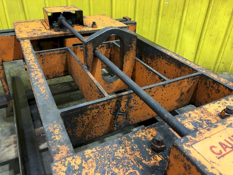10,000 LBS X 84" X 26" TO 62" WIDE BUSHMAN ADJUSTABLE SHEET LIFTER:STOCK #18034