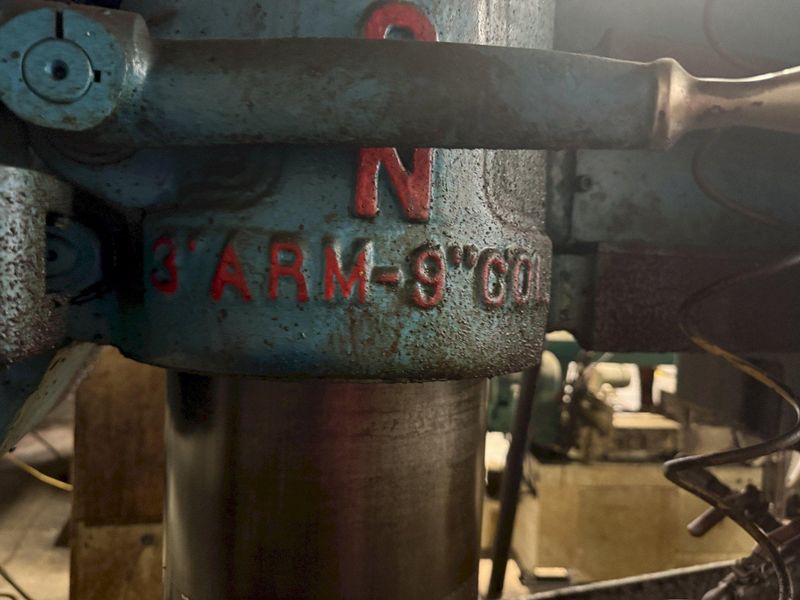 3' 9" Carlton Radial Drill