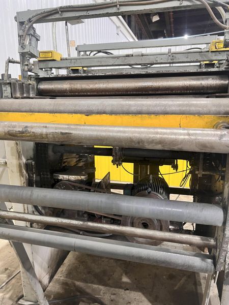 40" X .110" ROWE MODEL # C3-40 POWERED COIL STRIP STRAIGHTENER: STOCK #21626