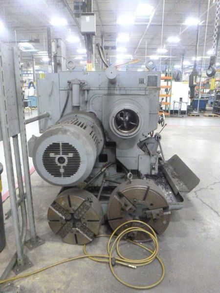 4A WARNER & SWASEY M-3550 SQUARE-HEAD SADDLE TURRET LATHE