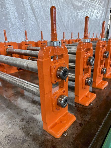 14 STAND X 3" ARBOR X 48" YODER ROLLFORMER. STOCK #18133