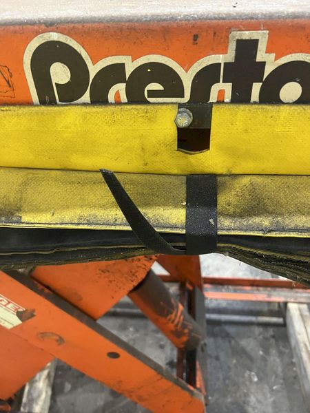 3,000 LB X 24" X 48" PRESTO MODEL XL36-30 HYDRAULIC POWER SCISSOR LIFT TABLE 110V: STOCK #20212