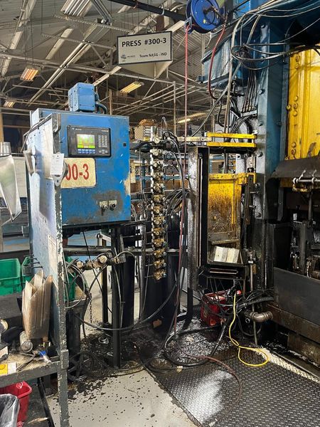 300 Ton Minster Straight Side Press (2 Available)