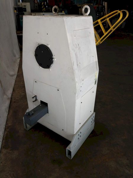 1100 LB X 16" GSW MODEL #MHM0.5/1250SO SERVO MOTORIZED COIL REEL UNCOILER: STOCK 12990