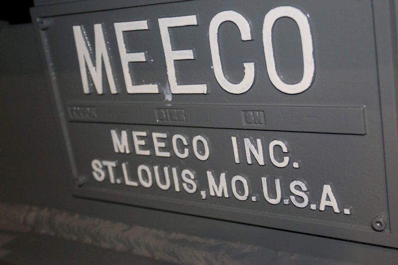 3-1/2" MEECO MODEL HD2 2-ROLL ROTARY BAR STRAIGHTENER: STOCK # 70024