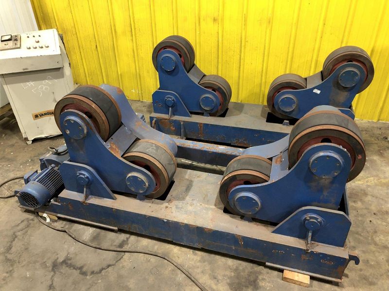 20 TON VANGUARD MODEL HGZ-20 MISSOURI MULE SELF-CENTERING POWERED TANK TURNING ROLLS: STOCK #179