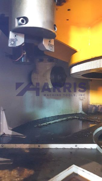 78" HNK HIGH COLUMN CNC VERTICAL BORING MILL WITH 78" TURNING HEIGHT, LIVE MILLING, FANUC 32i, 2