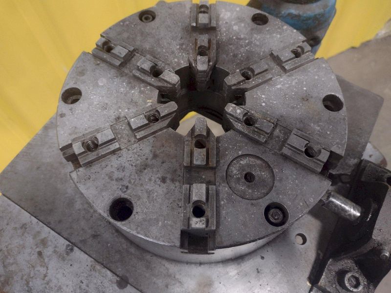 10" X 17"  CENTER LAPPING MACHINE W/8" (6) JAW CHUCK: STOCK 15672