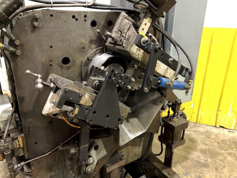 2" MODERN MODEL #2E AUTOMATIC TUBE CUT-OFF MACHINE WITH LOAD RACK: STOCK #17258