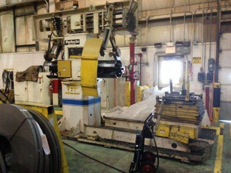 10000 Lbs. PERFECTO Servo Feed Line, 14" @ .250" Capacity