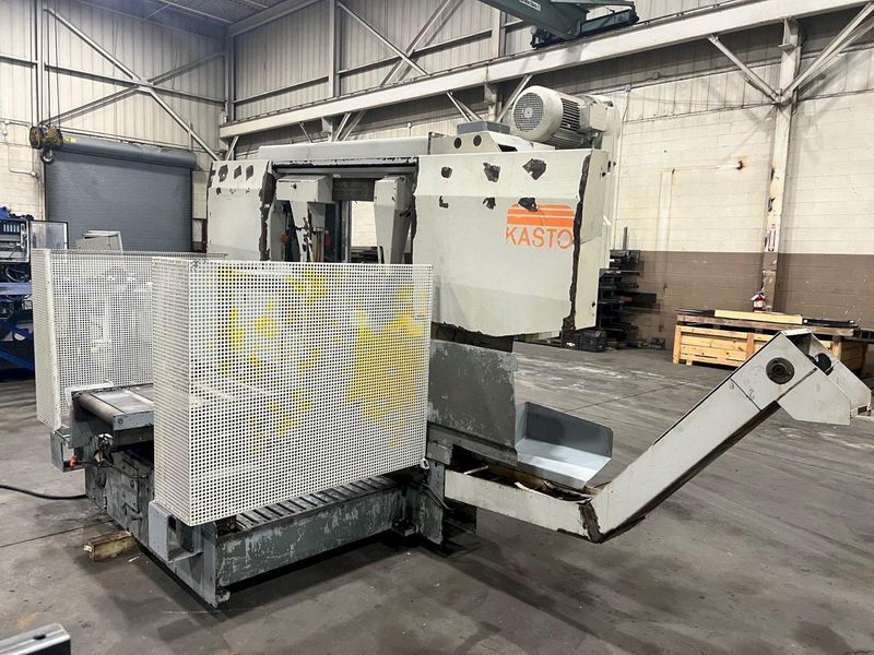 USED KASTO MODEL HBA-520 AU 20.5" X 20.5" AUTOMATIC HORIZONTAL BANDSAW, STOCK# 10649, YEAR 1997
