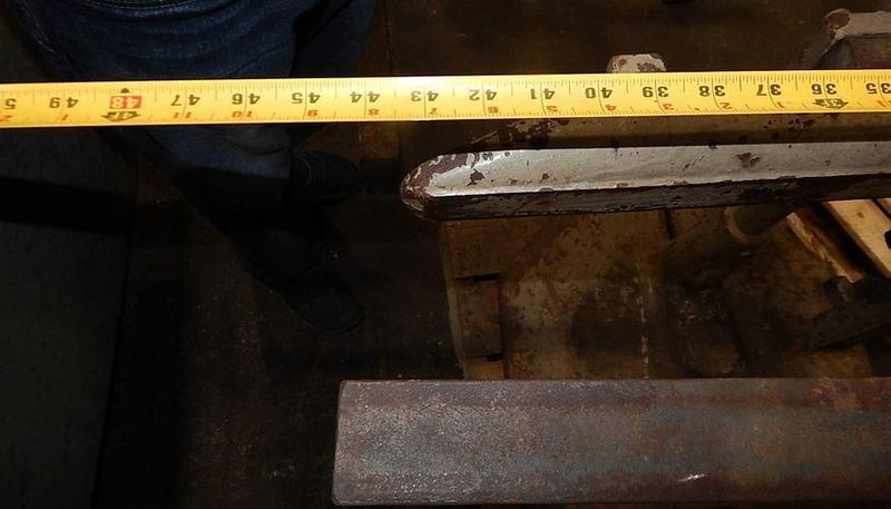 USED TISHKEN 350 LB. MANUAL UNCOILER MODEL LR6, Stock# 10886