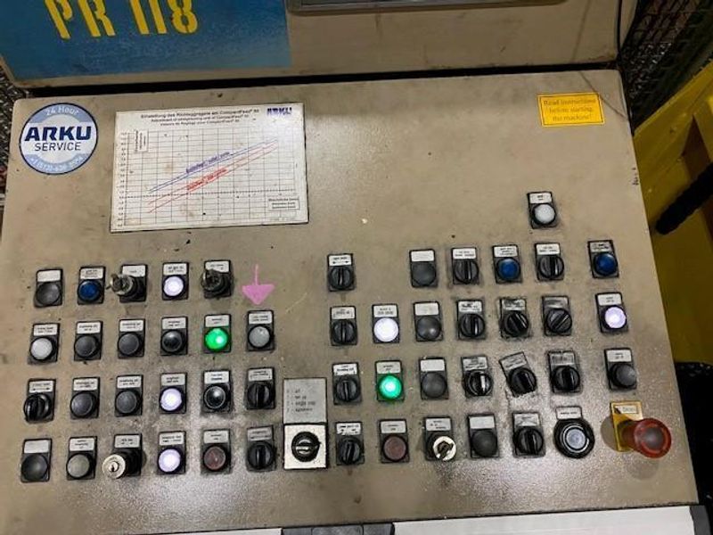USED ARKU FEED / STRAIGHTEN "ZIGZAG" COIL LINE, Stock# 11067, Year: 2010