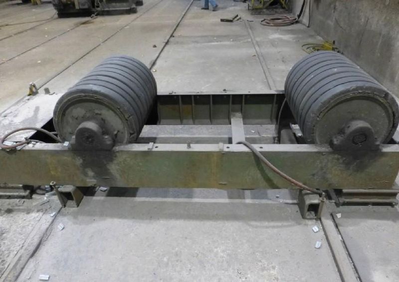 120 TON PANDJIRIS MODEL #PR-240 WELDING TANK TURNING ROLLS, 60 TON DRIVE & 60 TON IDLER: STOCK #