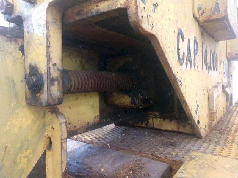 14,000 LB 7 TON X 26" TO 60" X 72" OD BRADLEY MOTORIZED COIL GRAB: STOCK 13233