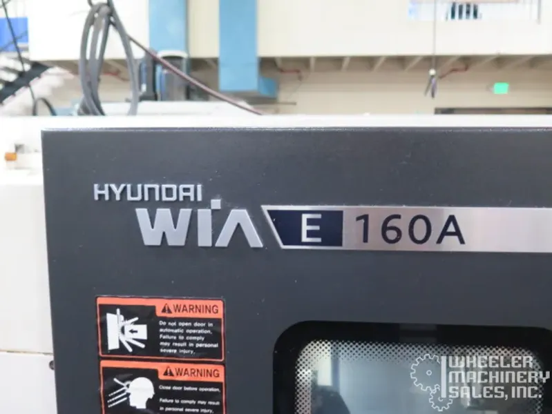 2015 Hyundai Wia E160A CNC Lathe with LNC Eco Load S2 #7823 #2