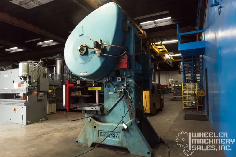 Minster #6 OBI Punch Press 60 Ton x 32" x 21" #5921 #2