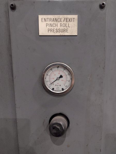 12" X .080" COE MODEL #CPPS-PO-225-12 POWERED COIL STRAIGHTENER: STOCK #21329