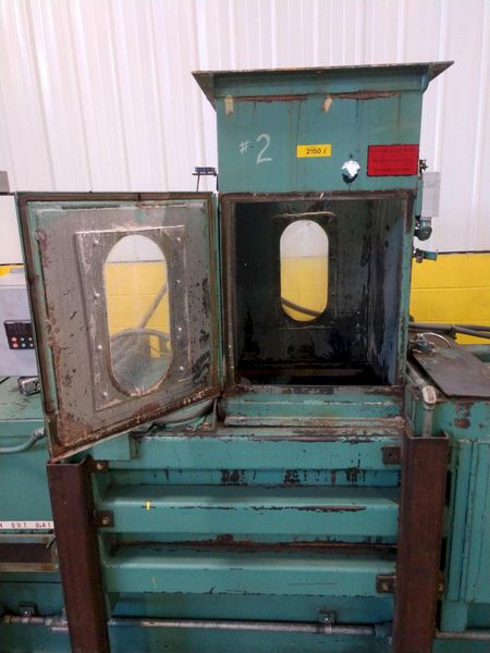 15" X 15" X 15 HP MAREN MODEL #111-297 HYDRAULIC HORIZONTAL AUTOMATIC CONTINUOUS BALER: STOCK #1
