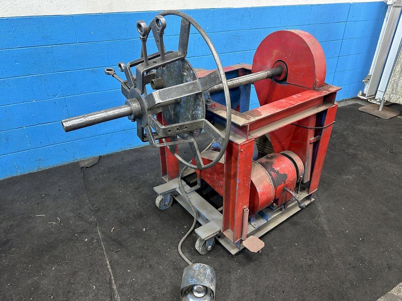9" X 48" CUSTOM MADE CABLE WIRE COIL REEL: STOCK #78129