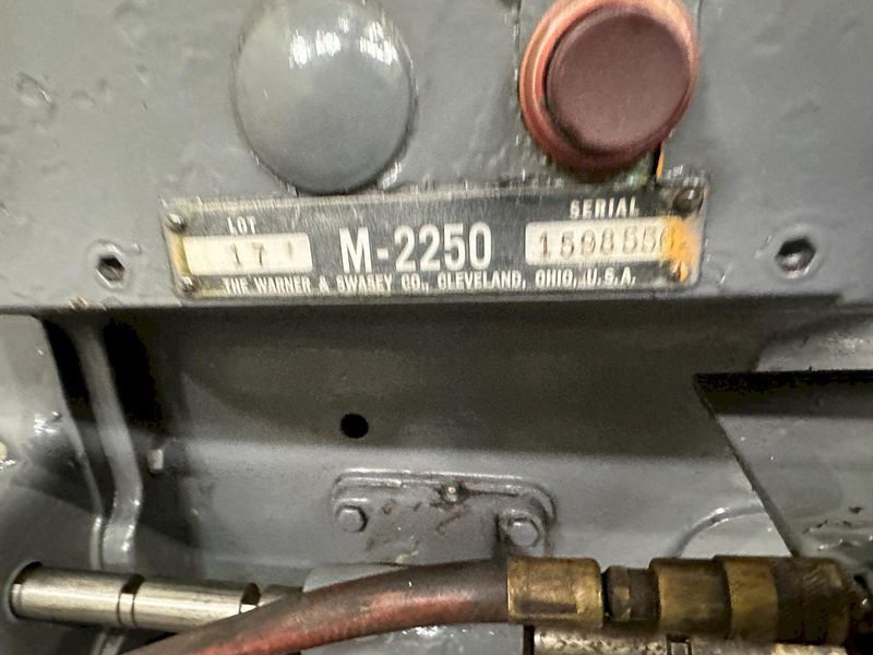 #5 WARNER & SWASEY  MODEL #M-2250 TURRET LATHE: STOCK #77859