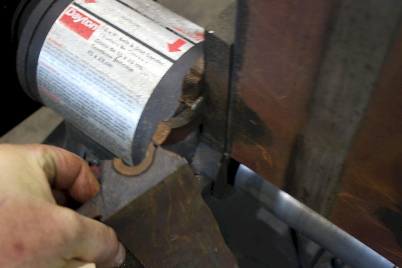 DAYTON DISC & BELT GRINDER: STOCK #75726
