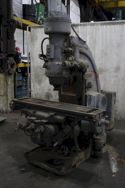 KEARNEY & TRECKER MODEL 210 CH VERTICLA MILL: STOCK #756532
