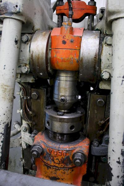 28 TON WALSH MODEL #28 FLYWHEEL OBI PRESS: STOCK #75616