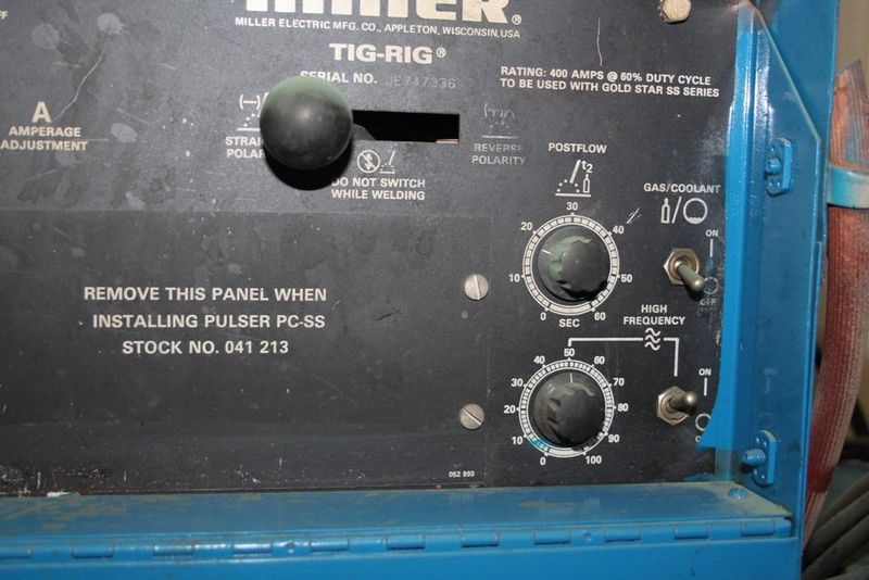 10" X 135" GUILD MODEL #PSA-135-10 SHEAR END WELDER:  STOCK #75162
